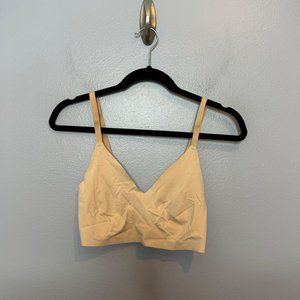 TRUE & CO nude bralette with pads size M